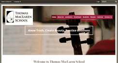 Desktop Screenshot of maclarenschool.org