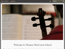 Tablet Screenshot of maclarenschool.org